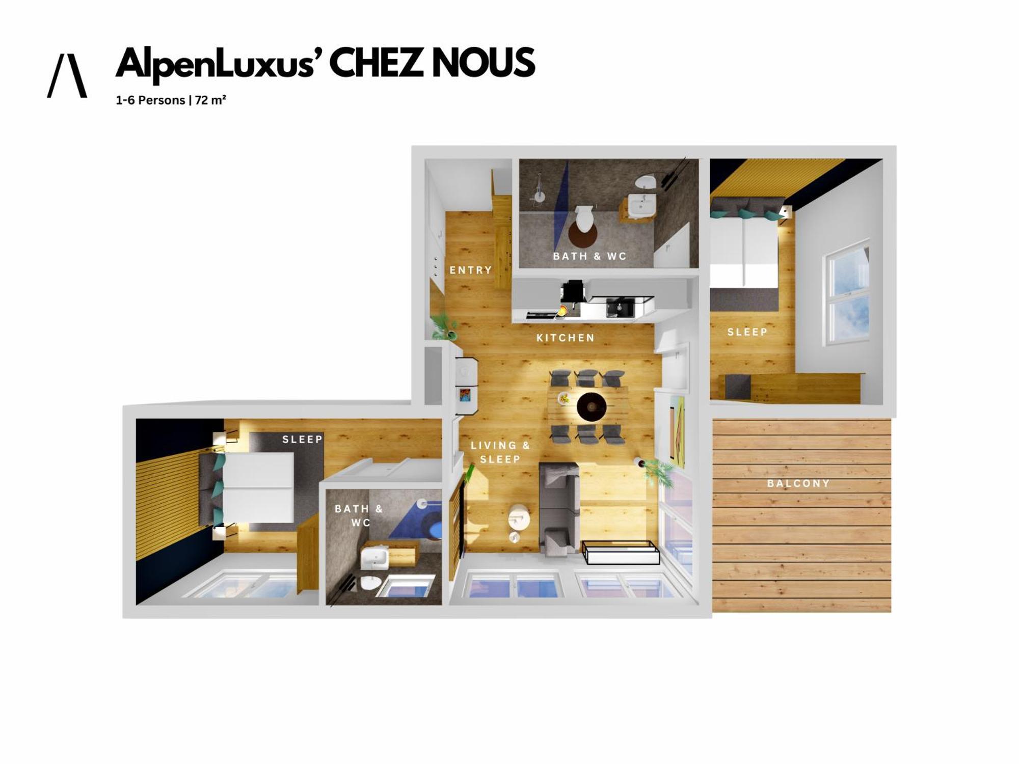 Chez Nous - Balcony Und Car Park By Alpenluxus Appartements Fügen Εξωτερικό φωτογραφία